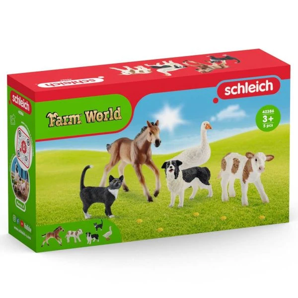 SCHLEICH 42386 - Farm World - Farm World Tier-Mix 3 SCHLEICH 42386 - Farm World - Farm World Tier-Mix