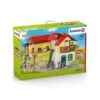 SCHLEICH 42407 - Farm World - Bauernhaus Mit Stall Und Tieren -Spielzeugparadies 42407 0 600x600