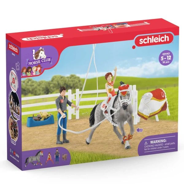 SCHLEICH 42443 - Horse Club - Mias Voltigier-Reitset 3 SCHLEICH 42443 - Horse Club - Mias Voltigier-Reitset