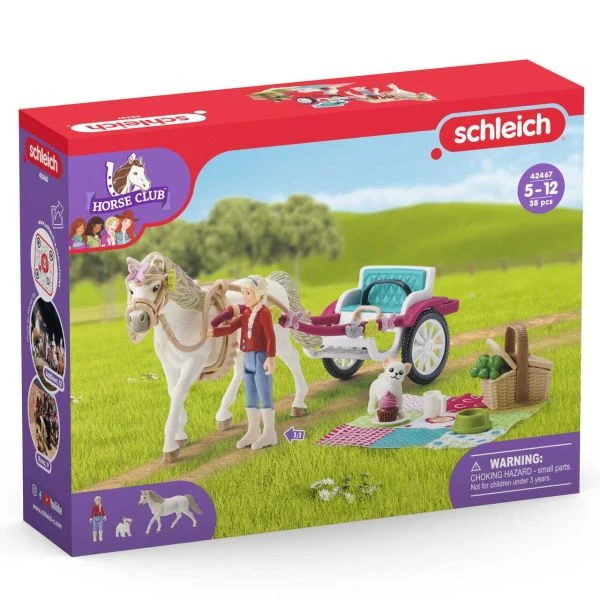 SCHLEICH 42467 - Horse Club - Kutsche Für Pferdeshow 3 SCHLEICH 42467 - Horse Club - Kutsche Für Pferdeshow