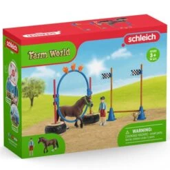 SCHLEICH 42482 - Farm World - Pony Agility Rennen