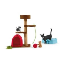 SCHLEICH 42501 - Farm World - Spielspaß Für Niedliche Katzen 5 SCHLEICH 42501 - Farm World - Spielspaß Für Niedliche Katzen -Spielzeugparadies 42501 1 2022 600x600