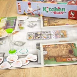 PEGASUS 51223G - Familienspiel - Kitchen Rush (deutsche Ausgabe) -Spielzeugparadies 4250231717918 2 600x600