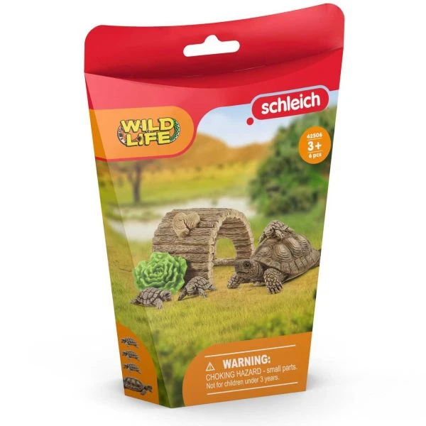 SCHLEICH 42506 - Wild Life - Zuhause Für Schildkröten 3 SCHLEICH 42506 - Wild Life - Zuhause Für Schildkröten