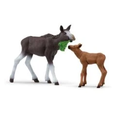SCHLEICH 42603 - Wild Life - Elchkuh Mit Kalb (NatGeo) 5 SCHLEICH 42603 - Wild Life - Elchkuh Mit Kalb (NatGeo) -Spielzeugparadies 42603 MAIN 600x600