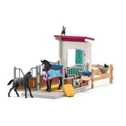 SCHLEICH 42611 - Horse Club - Pferdebox Mit Stute Und Fohlen -Spielzeugparadies 42611 MAIN 600x600