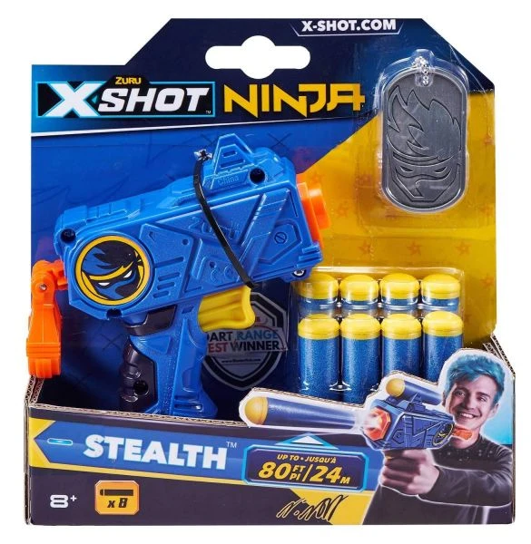 ZURU 36317 - X-Shot Ninja - Stealth Blaster, Mit 8 Darts 3 ZURU 36317 - X-Shot Ninja - Stealth Blaster, Mit 8 Darts