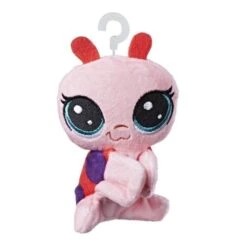 HASBRO E0345 - Littlest Pet Shop - GLADYS LADYLOO, Klammertierchen Aus Plüsch