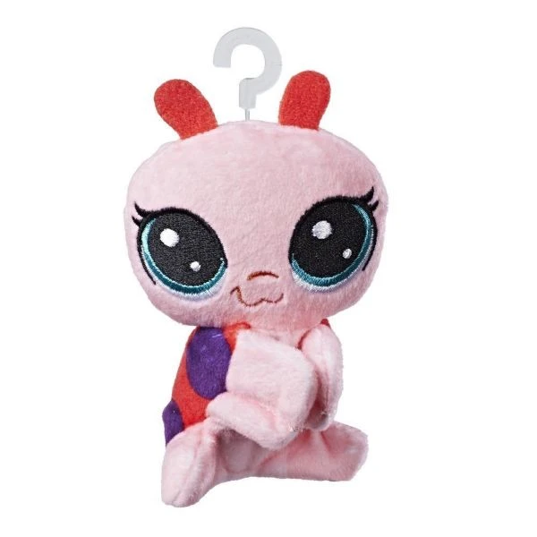 HASBRO E0345 - Littlest Pet Shop - GLADYS LADYLOO, Klammertierchen Aus Plüsch 3 HASBRO E0345 - Littlest Pet Shop - GLADYS LADYLOO, Klammertierchen Aus Plüsch