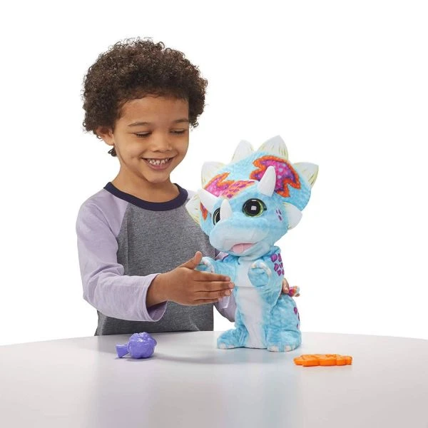 HASBRO E7963EU4 - FurReal - Topper, Mein Baby-Triceratops 5 HASBRO E7963EU4 - FurReal - Topper, Mein Baby-Triceratops – Bild 3