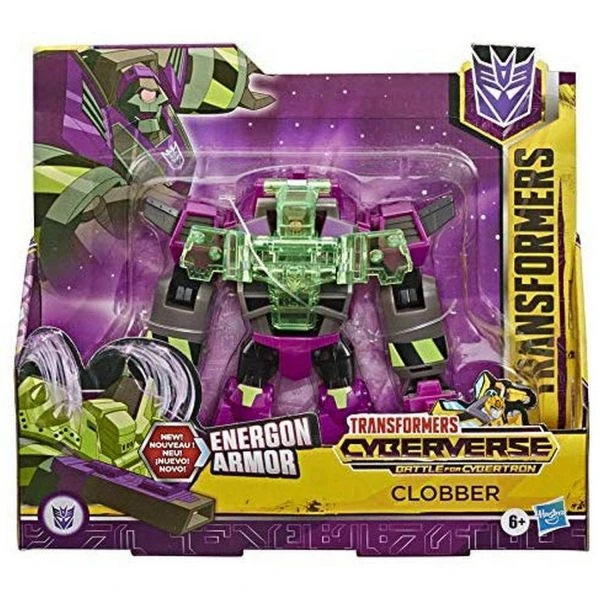 HASBRO E7108 - Transformers - Cyberverse Attacker Ultra, CLOBBER 3 HASBRO E7108 - Transformers - Cyberverse Attacker Ultra, CLOBBER