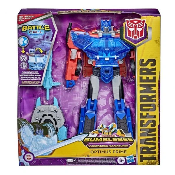 HASBRO E8380 - Transformers Cyberverse - Adventures Officer-Klasse Optimus Prime 3 HASBRO E8380 - Transformers Cyberverse - Adventures Officer-Klasse Optimus Prime