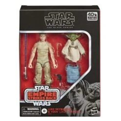 HASBRO E9642 - Star Wars - The Black Series, Luke Skywalker Und Yoda