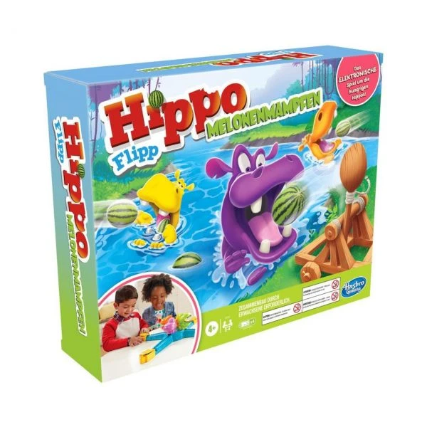 HASBRO E9707 - Kinderspiel - Hippo Flipp Melonenmampfen 3 HASBRO E9707 - Kinderspiel - Hippo Flipp Melonenmampfen