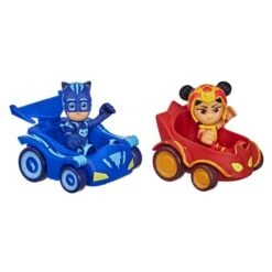 HASBRO F2843 - PJ Masks - Helden & Schurken Mit Fahrzeug, Catboy & An Yu -Spielzeugparadies 5010993847693 2 600x600