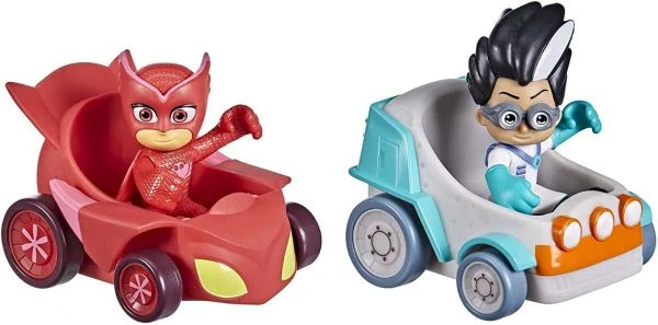 HASBRO F2842 - PJ Masks - Helden & Schurken Mit Fahrzeug, Eulette & Romeo 5 HASBRO F2842 - PJ Masks - Helden & Schurken Mit Fahrzeug, Eulette & Romeo – Bild 3