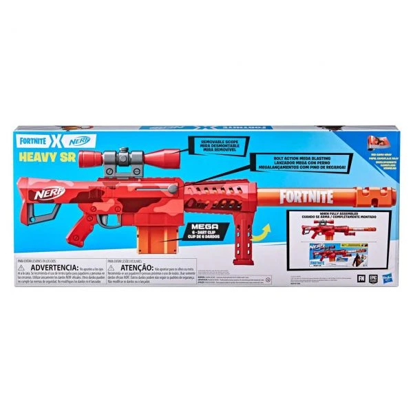 HASBRO F0929 - NERF Fortnite - Heavy SR 4 HASBRO F0929 - NERF Fortnite - Heavy SR – Bild 2