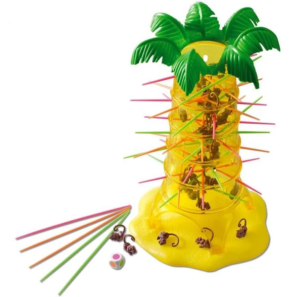 MATTEL 52563 - Kinderspiel - S.O.S. Affenalarm 4 MATTEL 52563 - Kinderspiel - S.O.S. Affenalarm – Bild 2