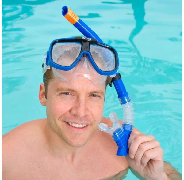 INTEX 55948 - AquaFlow Sport - Taucherbrille Mit Schnorchel 4 INTEX 55948 - AquaFlow Sport - Taucherbrille Mit Schnorchel – Bild 2