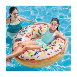 INTEX 56263NP - Schwimmreifen - Donut Rainbow Sprinkle, 114 Cm -Spielzeugparadies 6941057407517 01 600x600