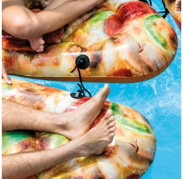 INTEX 58752EU - Luftmatratze - Pizza Slice, 175 X 145 Cm 4 INTEX 58752EU - Luftmatratze - Pizza Slice, 175 X 145 Cm – Bild 2