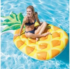 INTEX 58761EU - Luftmatratze - Ananas, 216 X 124 Cm -Spielzeugparadies 6941057407562 2 600x600
