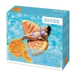 INTEX 58763EU - Luftmatratze - Orangen Scheibe, 178 X 85 Cm