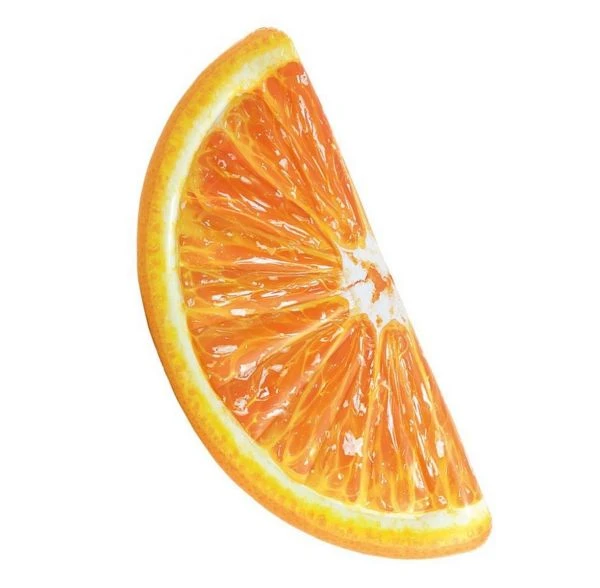 INTEX 58763EU - Luftmatratze - Orangen Scheibe, 178 X 85 Cm 4 INTEX 58763EU - Luftmatratze - Orangen Scheibe, 178 X 85 Cm – Bild 2