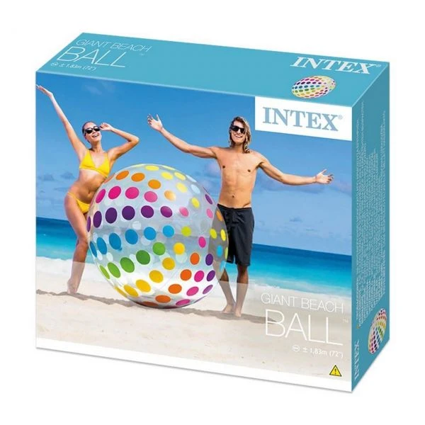INTEX 58097NP - Wasserspielzeug - Großer Strandball, 183cm 3 INTEX 58097NP - Wasserspielzeug - Großer Strandball, 183cm