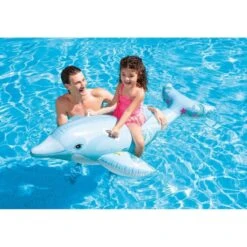 INTEX 58535NP - Aufblasbare Tiere - Delfin, 175x66cm -Spielzeugparadies 6941057455358 02 600x600