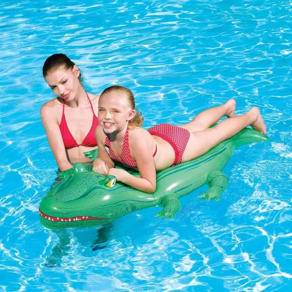 BESTWAY 41010 - Schwimmtier - Krokodil Circa 168 X 79 Cm 4 BESTWAY 41010 - Schwimmtier - Krokodil Circa 168 X 79 Cm – Bild 2