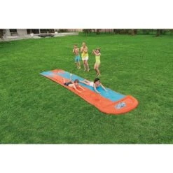 BESTWAY 52264 - Wasserrutsche - H2oGo Doppel-Wasserrutsche Double, 549x138cm -Spielzeugparadies 6942138956184 2 600x600