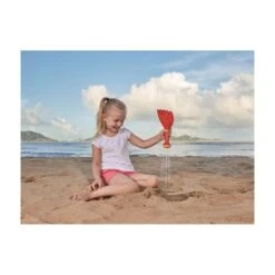 HAPE E4049 - Sandspielzeug - Regenschaufel, Rot -Spielzeugparadies 6943478019492 2 600x600