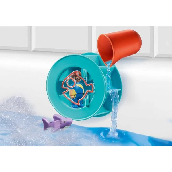 PLAYMOBIL 70636 - 1.2.3 AQUA - Wasserwirbelrad Mit Babyhai 4 PLAYMOBIL 70636 - 1.2.3 AQUA - Wasserwirbelrad Mit Babyhai – Bild 2