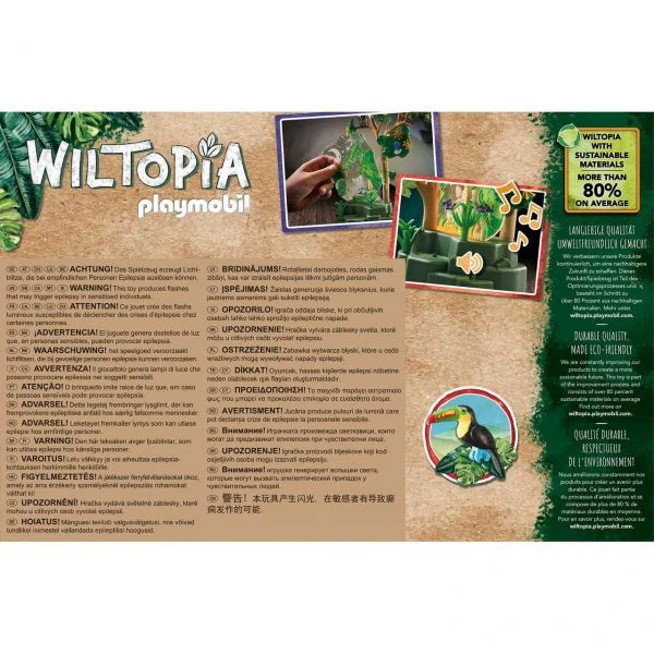 PLAYMOBIL 71009 - Wiltopia - Nachtlicht Regenwald 5 PLAYMOBIL 71009 - Wiltopia - Nachtlicht Regenwald – Bild 3