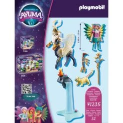 PLAYMOBIL 71235 - Adventures Of Ayuma - Abjatus Mit Knight Fairy Hildi -Spielzeugparadies 71235 pt02 600x600