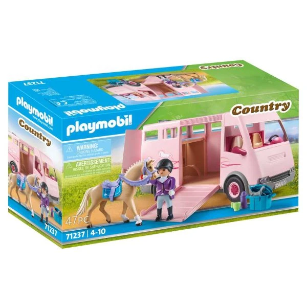 PLAYMOBIL 71237 - Country Reiterhof - Pferdetransporter 3 PLAYMOBIL 71237 - Country Reiterhof - Pferdetransporter
