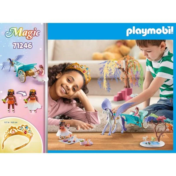PLAYMOBIL 71246 - Magic - Picknick Mit Pegasuskutsche 5 PLAYMOBIL 71246 - Magic - Picknick Mit Pegasuskutsche – Bild 3