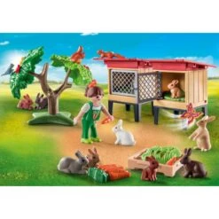 PLAYMOBIL 71252 - Country Bauernhof - Kaninchenstall -Spielzeugparadies 71252 pt01 600x600