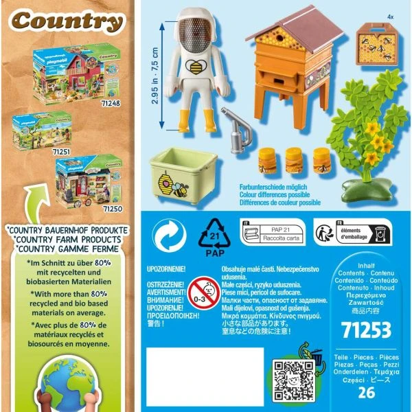 PLAYMOBIL 71253 - Country Bauernhof - Imkerin 5 PLAYMOBIL 71253 - Country Bauernhof - Imkerin – Bild 3