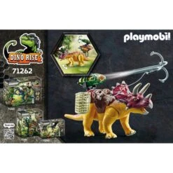 PLAYMOBIL 71262 - Dino Rise - Triceratops 7 PLAYMOBIL 71262 - Dino Rise - Triceratops -Spielzeugparadies 71262 pt02 600x600