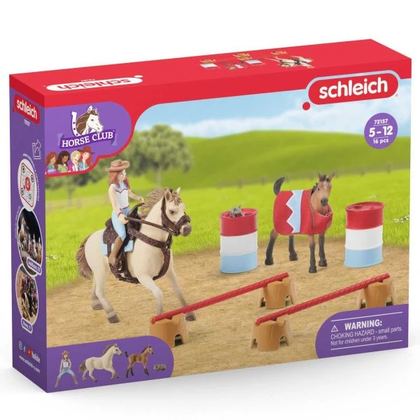 SCHLEICH 72157 - Horse Club - Erste Schritte Auf Der Western Ranch 3 SCHLEICH 72157 - Horse Club - Erste Schritte Auf Der Western Ranch