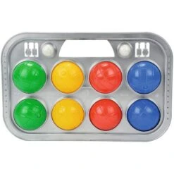 SIMBA 107401391 - Gartenspielzeug - Boccia Spiel Im Tragekorb