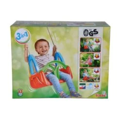 SIMBA 107174109 - Gartenspielzeug - 3 In 1 Schaukel