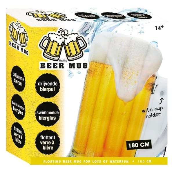 Otto Simon 69769 - Luftmatratze - XXL Bierkrug, 180cm 3 Otto Simon 69769 - Luftmatratze - XXL Bierkrug, 180cm