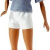 MATTEL FJF40 - Fashionistas - Barbie In Weißer Shorts Und Shirt -Spielzeugparadies 887961593600 0 600x600