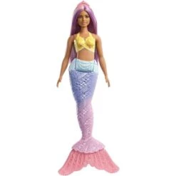 MATTEL FXT09 - Barbie Dreamtopia - Meerjungfrau, Lila Haare 6 MATTEL FXT09 - Barbie Dreamtopia - Meerjungfrau, Lila Haare -Spielzeugparadies 887961698893 1 600x600