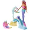 MATTEL FTX25 - Barbie Dreamtopia - Meerjungfrauen-Spielplatz-Set Mit Puppen -Spielzeugparadies 887961699036 0 600x600