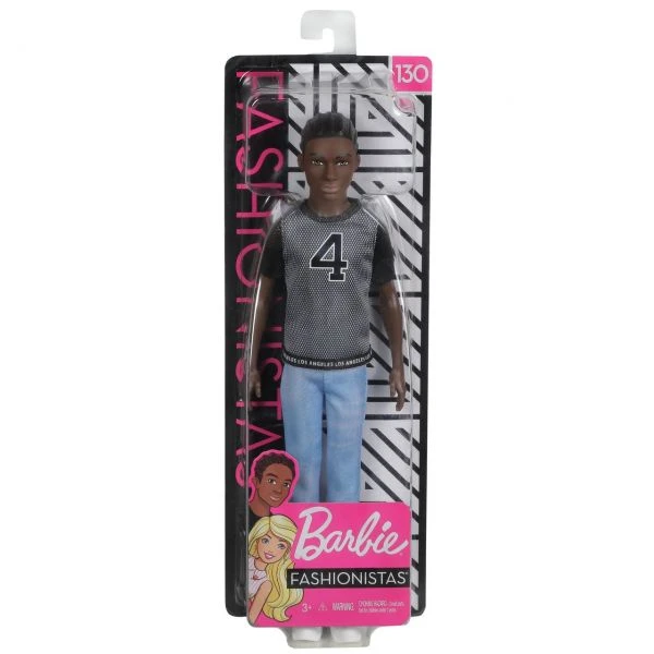 MATTEL GDV13 - Barbie - Ken Fashionistas Puppe Im Trikot 4 MATTEL GDV13 - Barbie - Ken Fashionistas Puppe Im Trikot – Bild 2