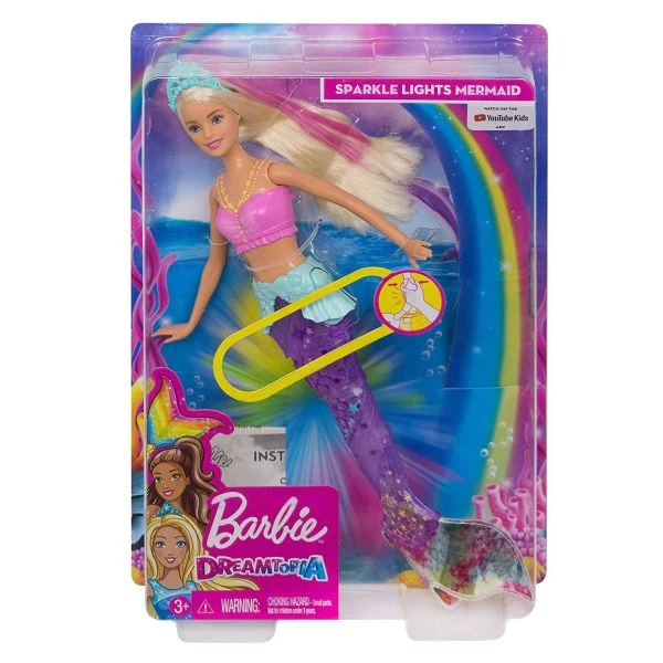 MATTEL GFL82 - Barbie - Dreamtopia Glitzerlicht Meerjungfrau 3 MATTEL GFL82 - Barbie - Dreamtopia Glitzerlicht Meerjungfrau